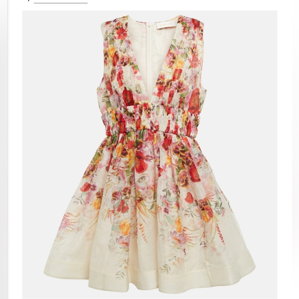 Zimmermann Multicolor Floral Dress
